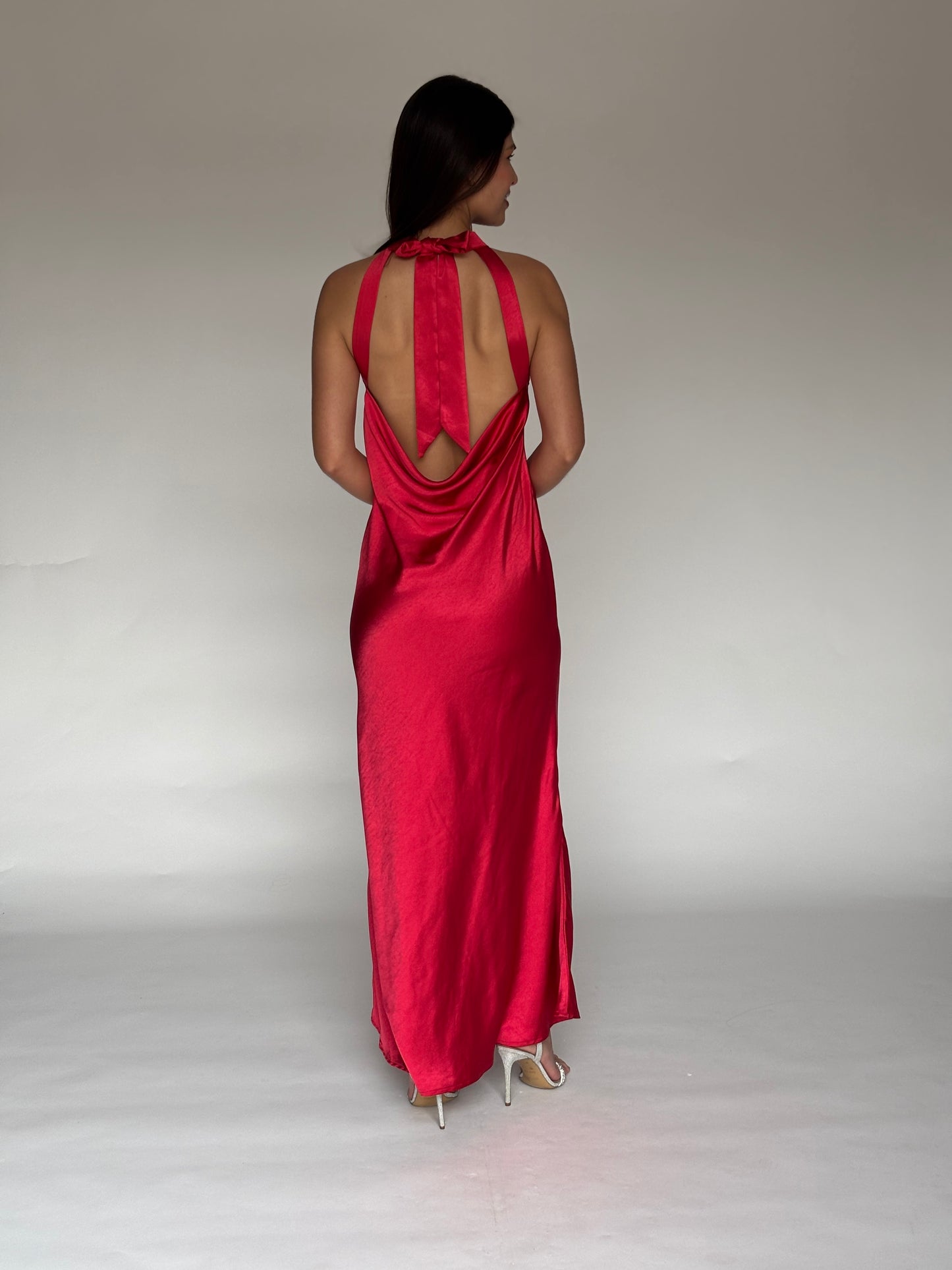 VESTIDO ROJO N2330