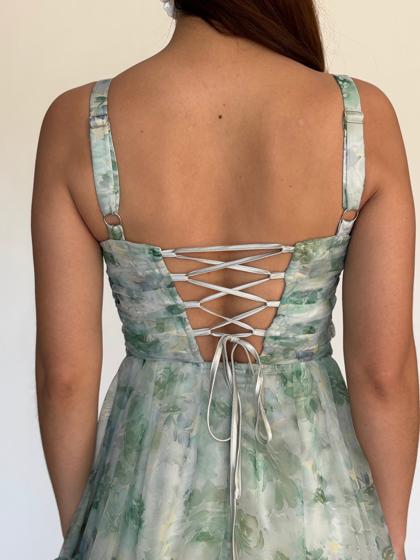 VESTIDO VERDE 2392