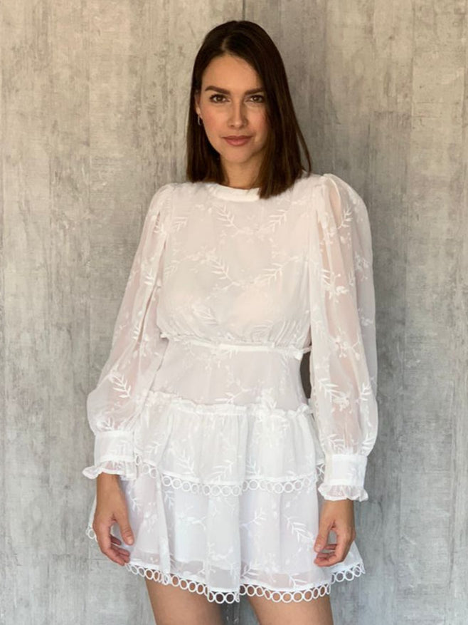VESTIDO BLANCO 3805