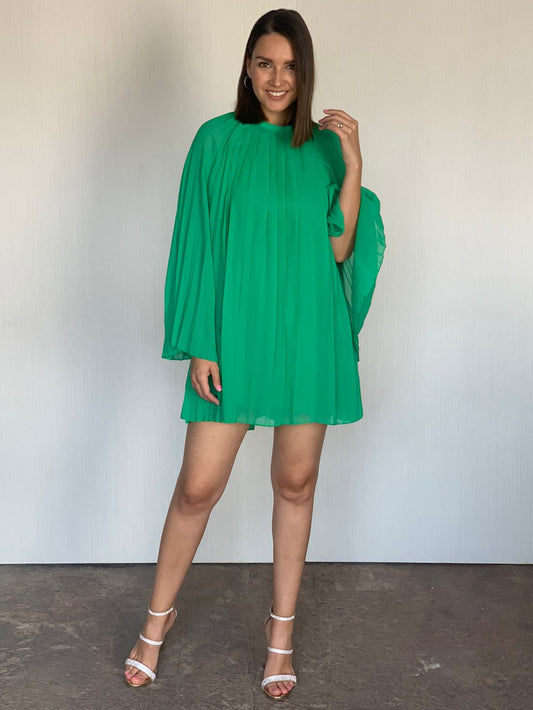 VESTIDO VERDE 2675
