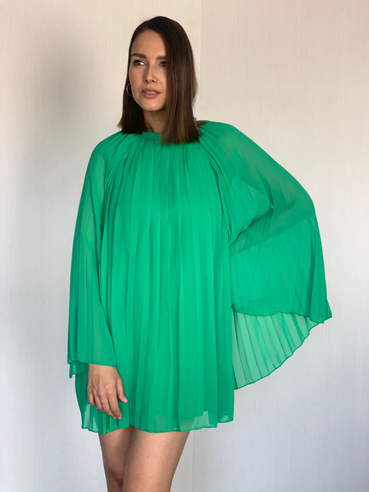 VESTIDO VERDE 2675