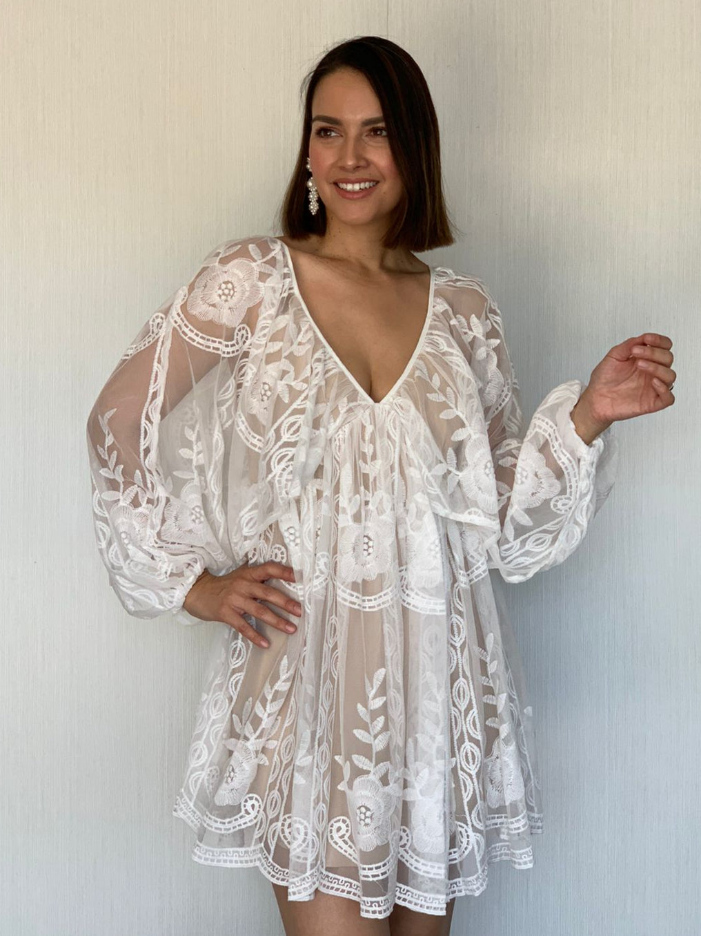 VESTIDO BLANCO 2184