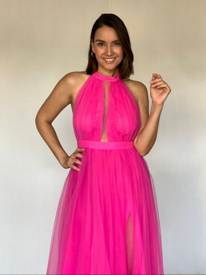 VESTIDO ROSA 1234