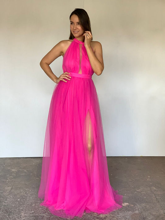 VESTIDO ROSA 1234
