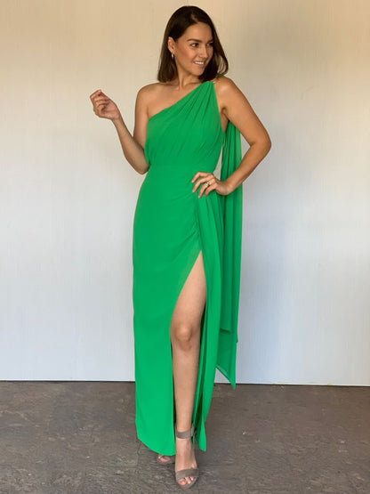 VESTIDO VERDE 9382