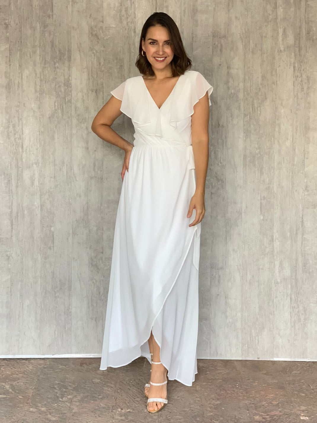 VESTIDO BLANCO 21046