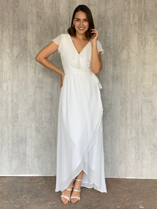 VESTIDO BLANCO 21046