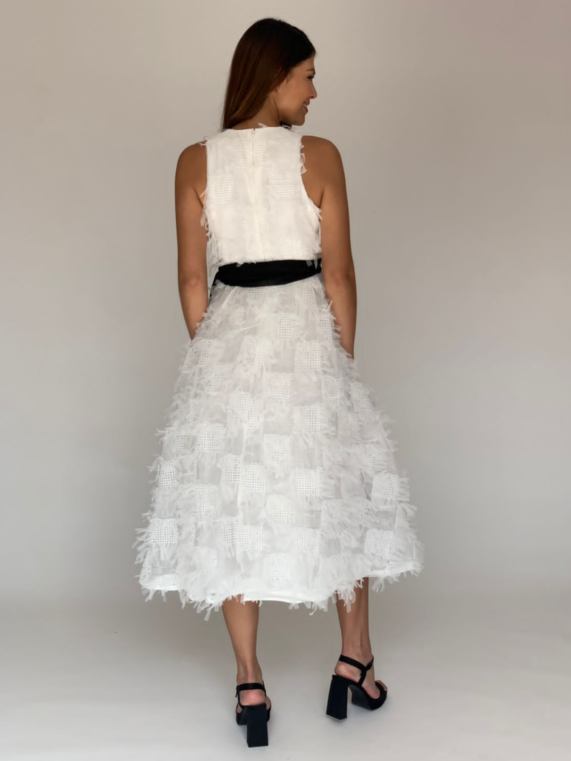 VESTIDO BLANCO D15016