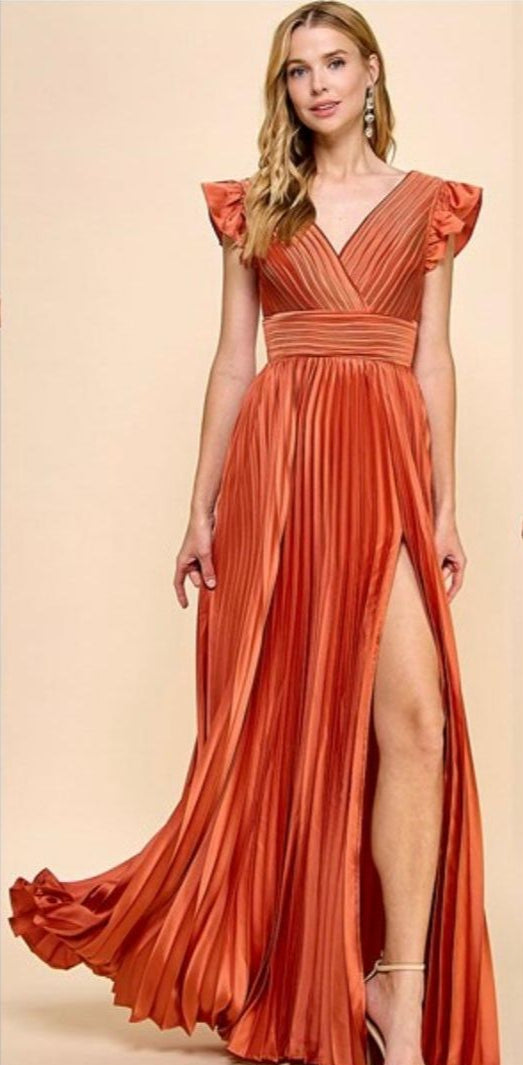 VESTIDO NARANJA 2122P