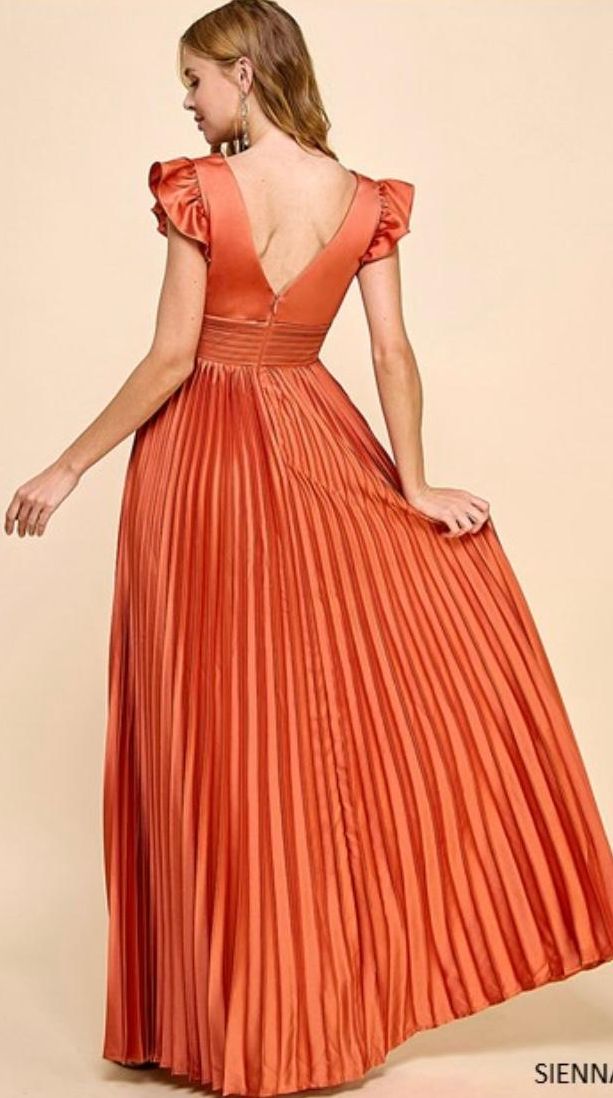 VESTIDO NARANJA 2122P