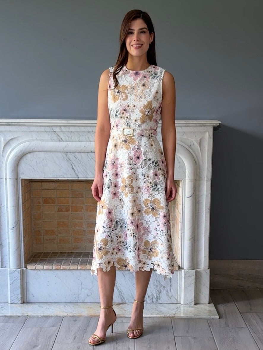 VESTIDO MIDI ESTAMPADO 10224