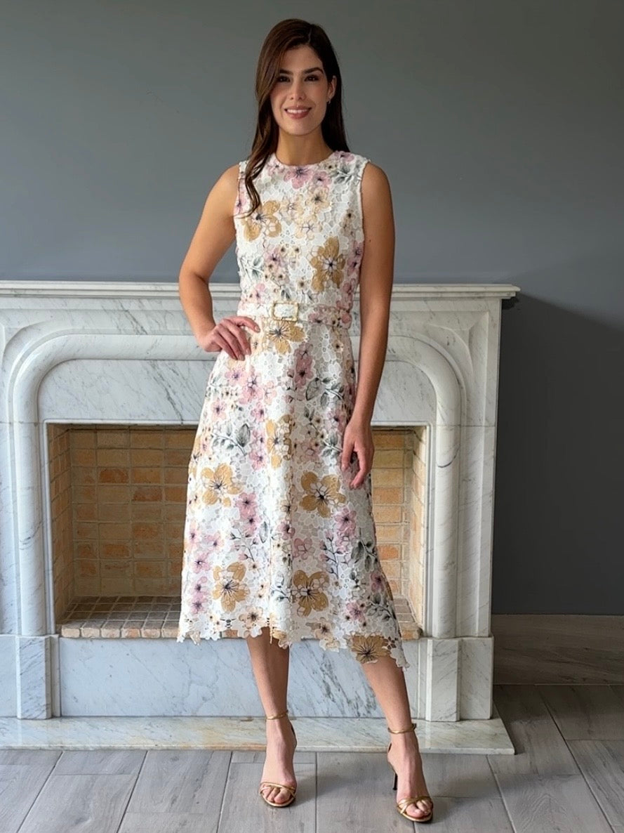 VESTIDO MIDI ESTAMPADO 10224