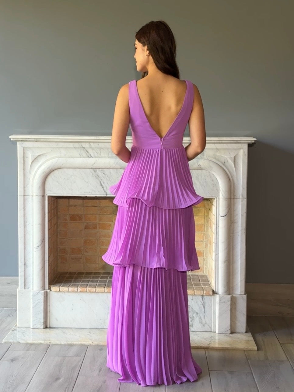 VESTIDO MORADO MF2994
