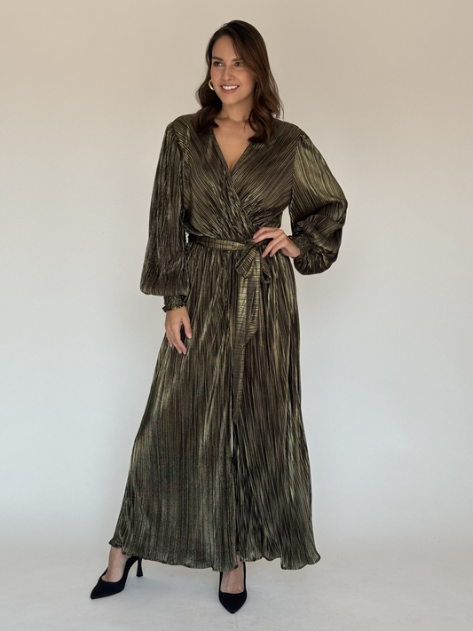 JUMPSUIT DORADO P8561
