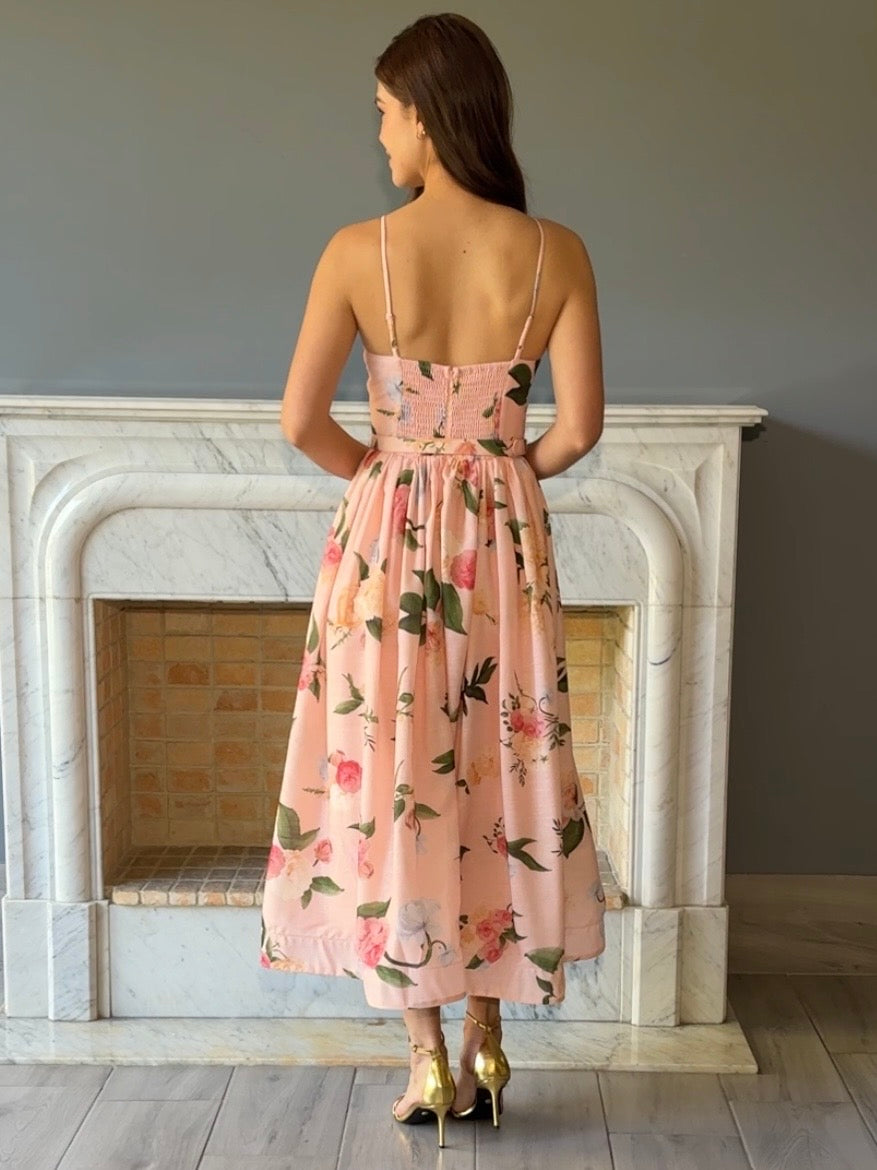 VESTIDO MIDI ESTAMPADO 4793