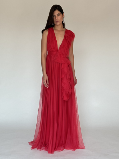 VESTIDO ROJO 507821