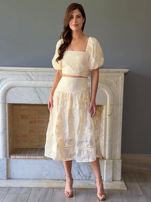 SET DE ENCAJE BEIGE K3837