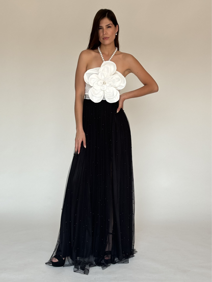VESTIDO NEGRO D5714