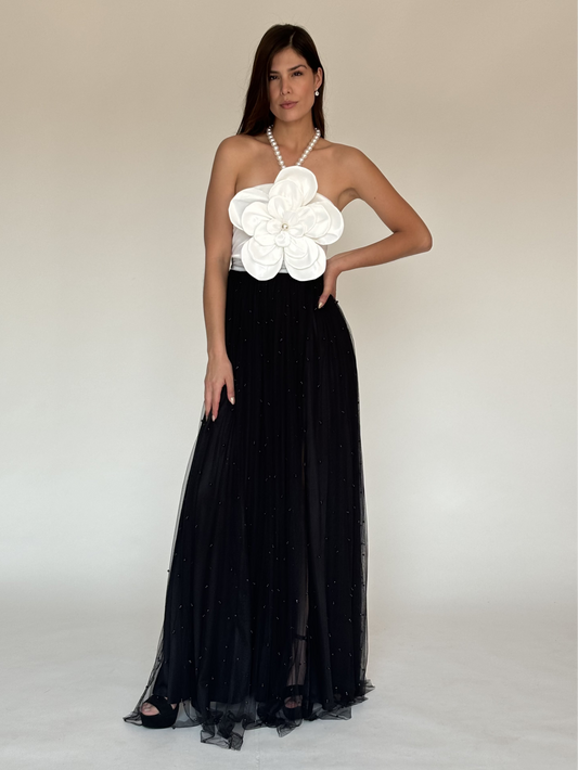 VESTIDO NEGRO D5714