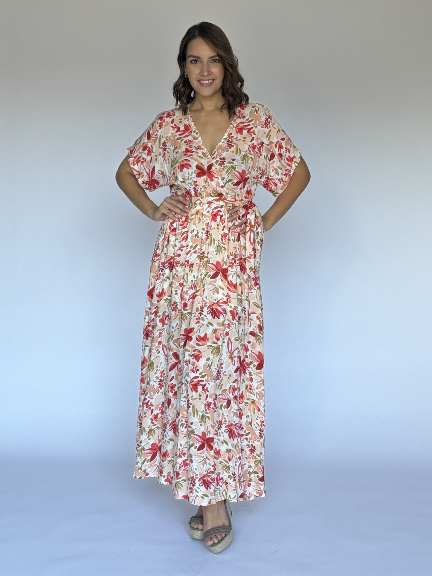 VESTIDO BEIGE 30700
