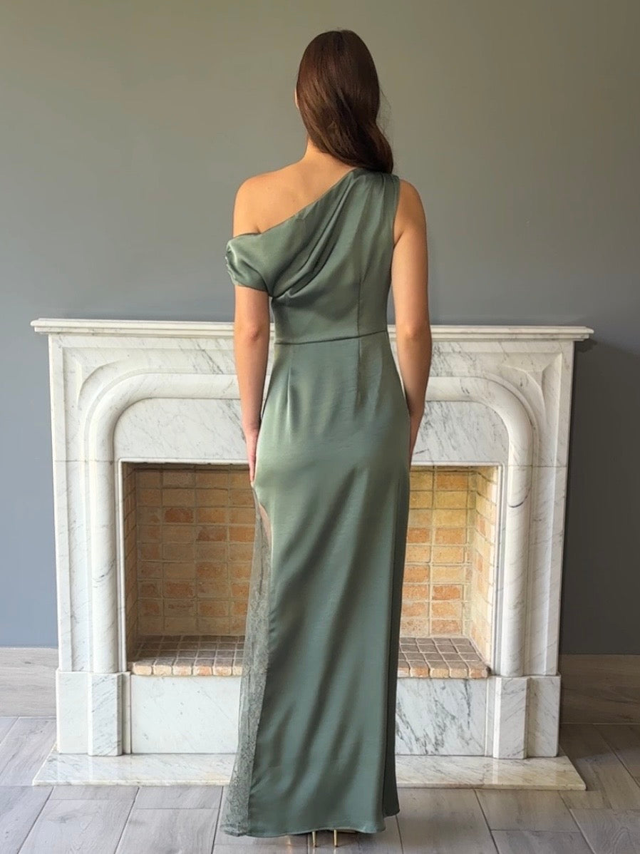 VESTIDO VERDE M1138