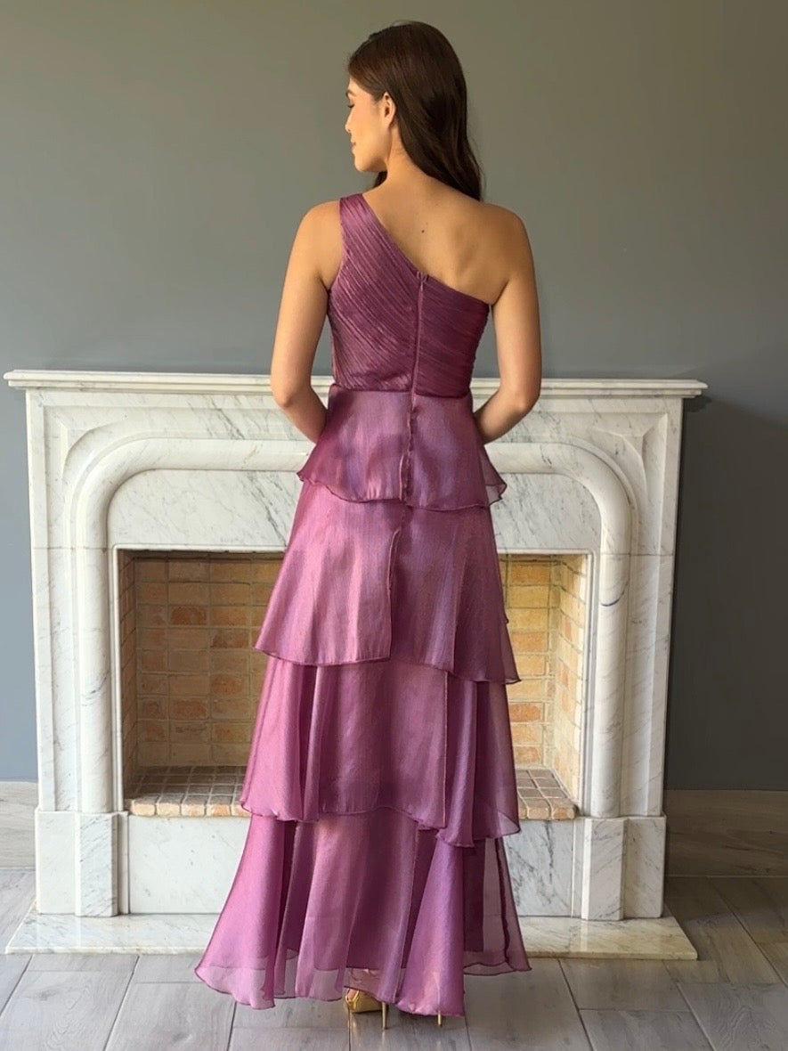 VESTIDO MORADO 3533