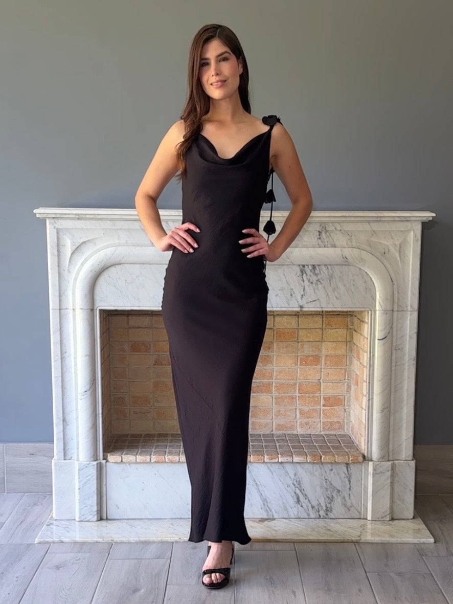 VESTIDO NEGRO D11740