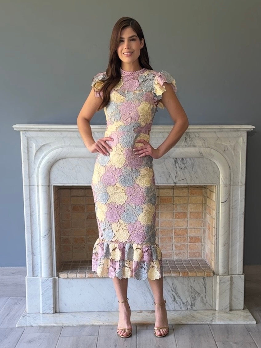 VESTIDO MULTICOLOR 17261