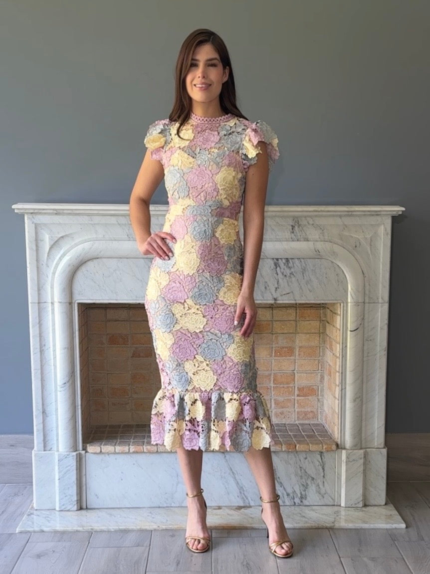 VESTIDO MULTICOLOR 17261