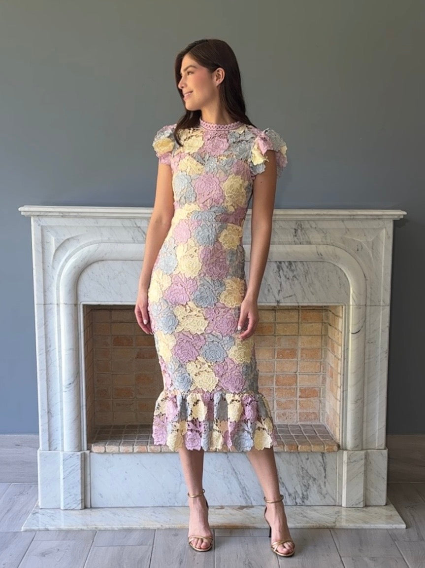 VESTIDO MULTICOLOR 17261