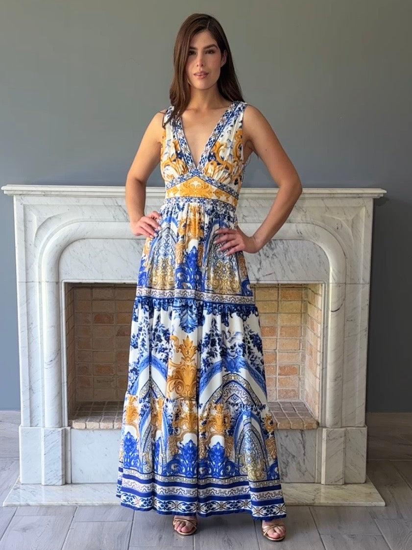 VESTIDO ESTAMPADO 23223