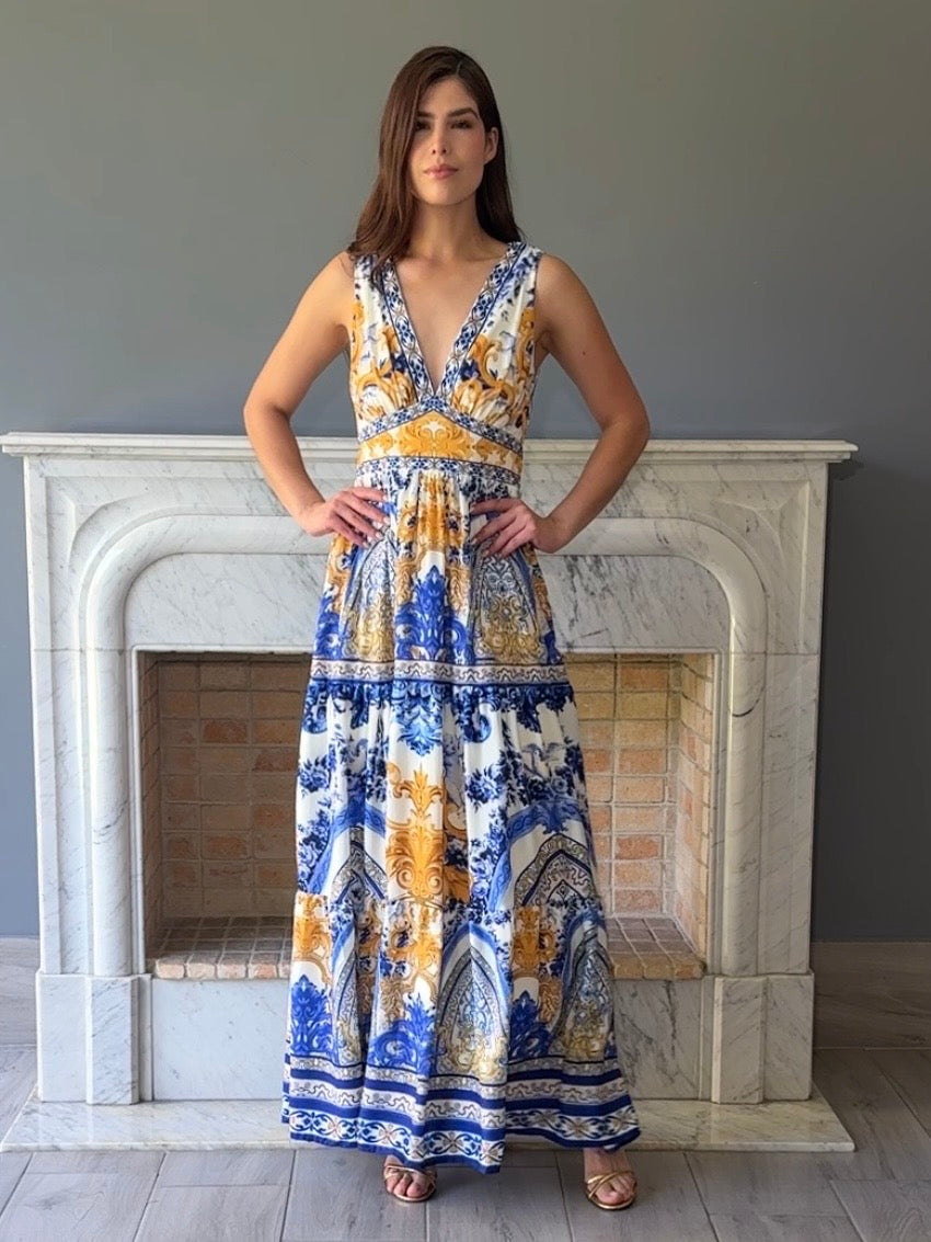 VESTIDO ESTAMPADO 23223