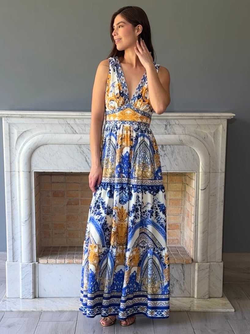 VESTIDO ESTAMPADO 23223