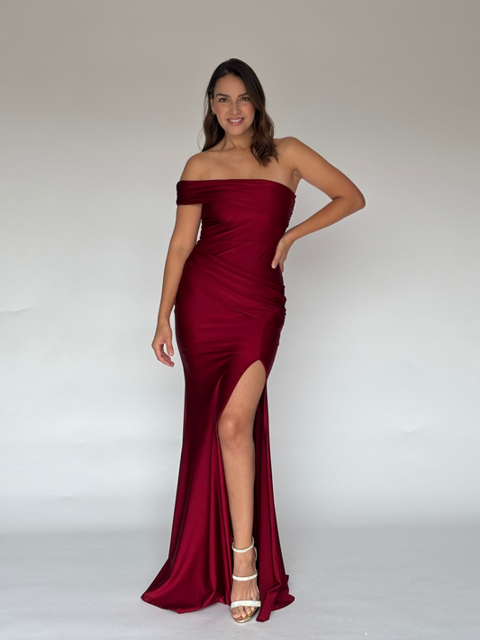 VESTIDO ROJO 12925