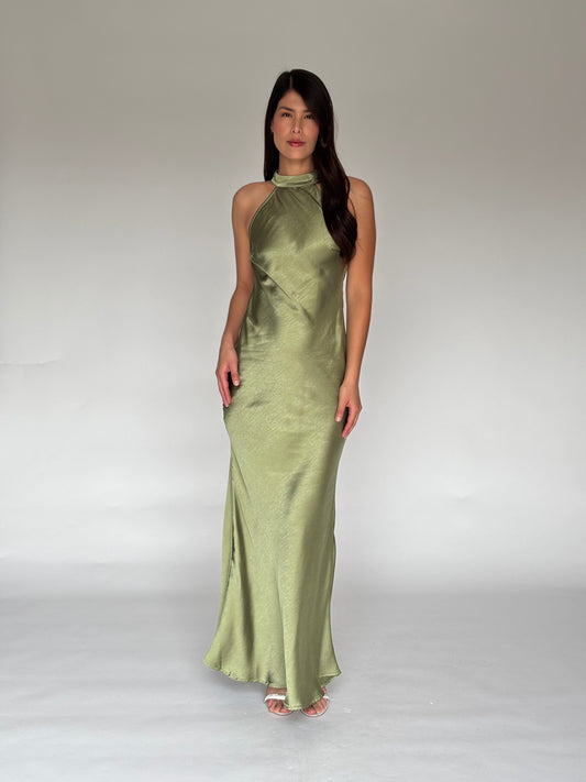 VESTIDO VERDE N2330