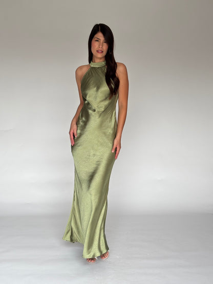 VESTIDO VERDE N2330