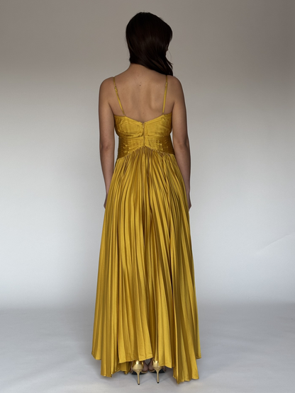 VESTIDO AMARILLO D10842