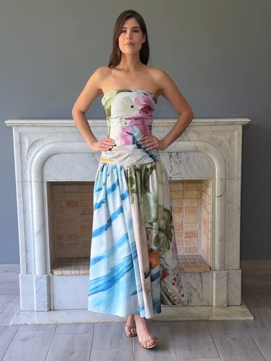 VESTIDO FLORAL D12134