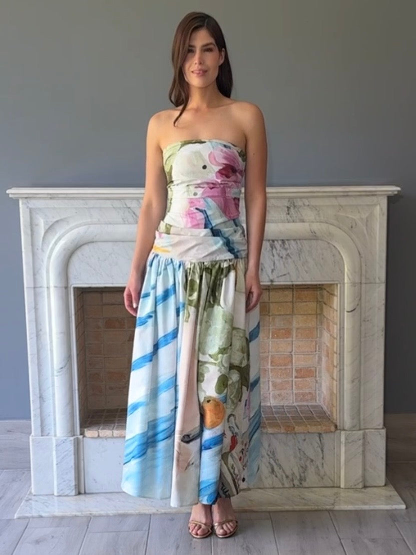 VESTIDO FLORAL D12134