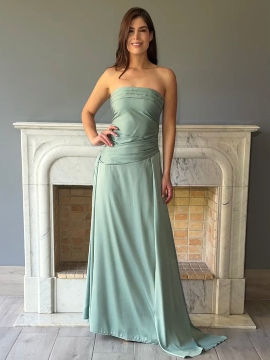 VESTIDO VERDE N2442