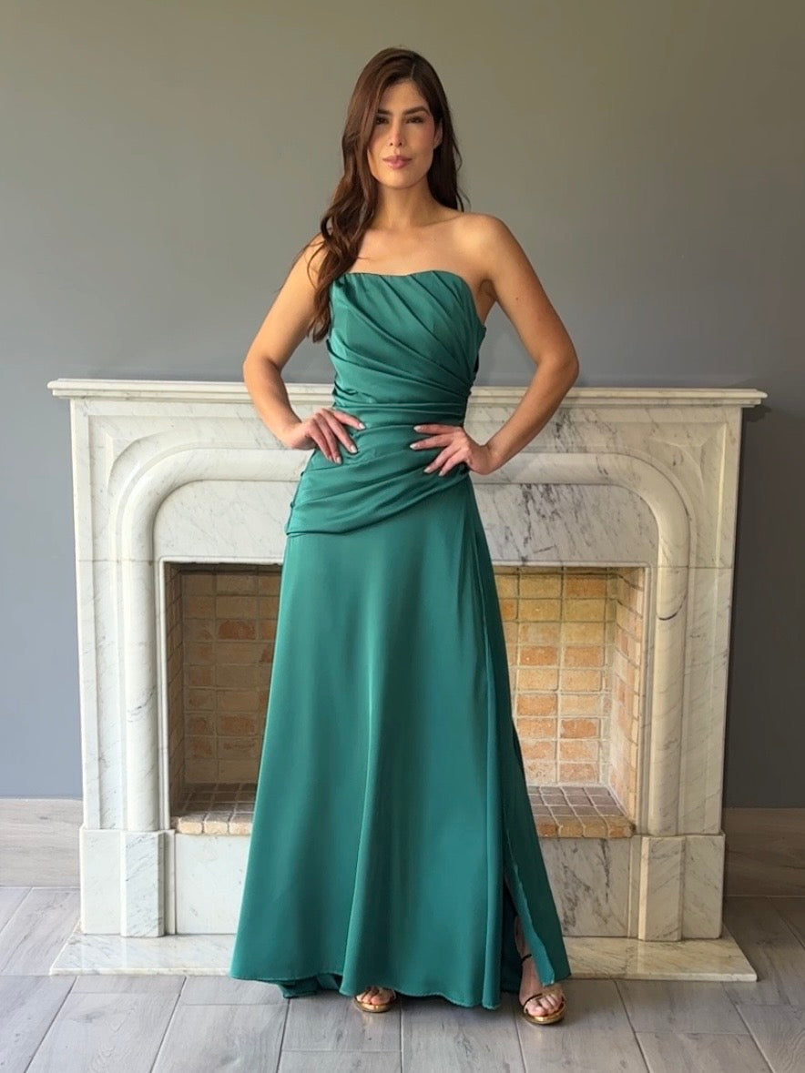 VESTIDO VERDE D11676