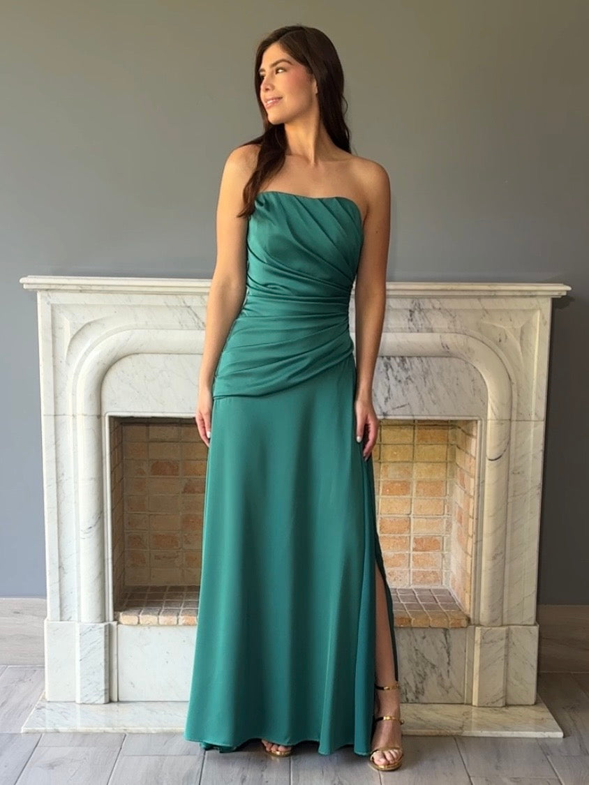VESTIDO VERDE D11676