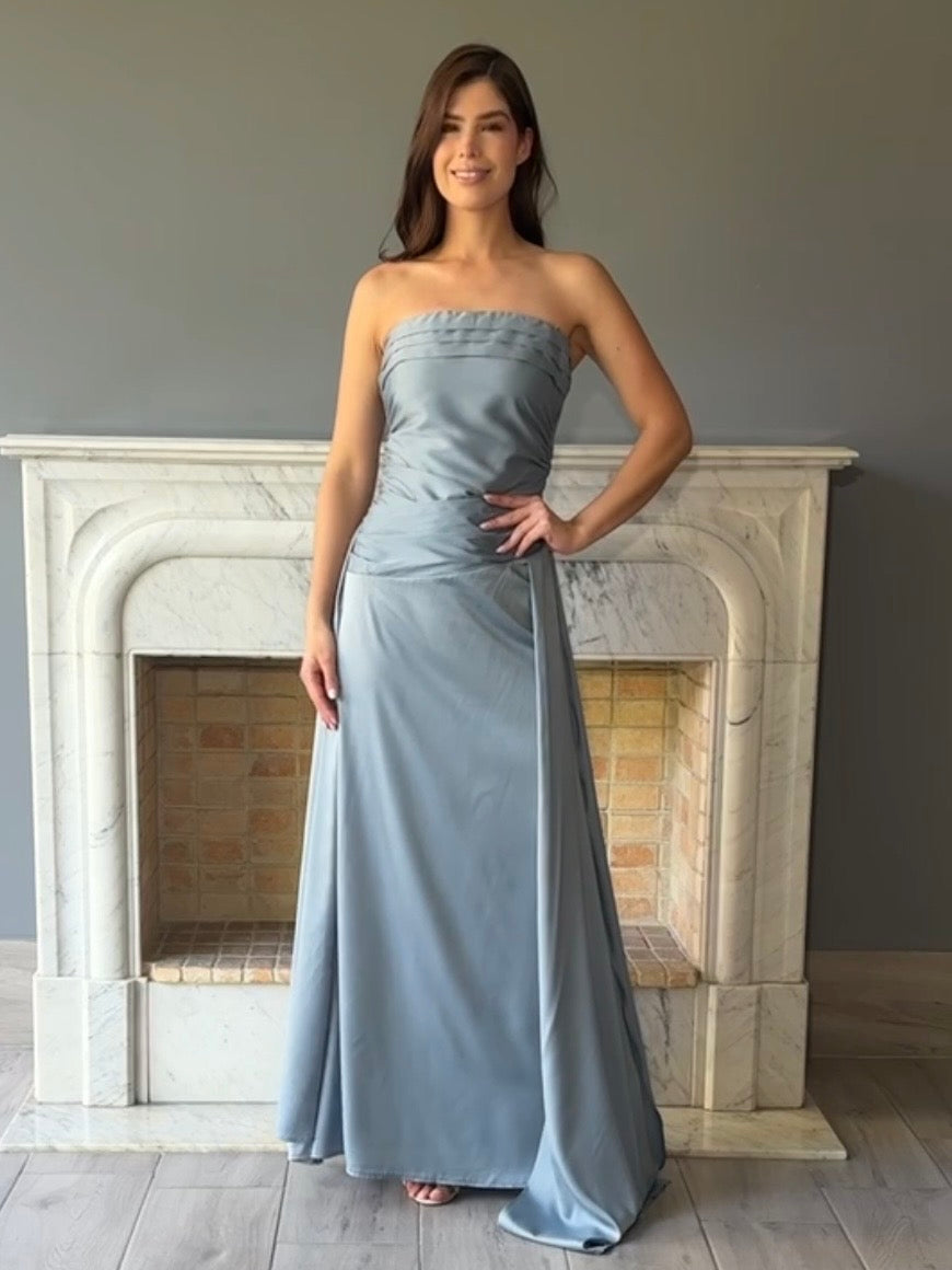 VESTIDO AZUL N2442