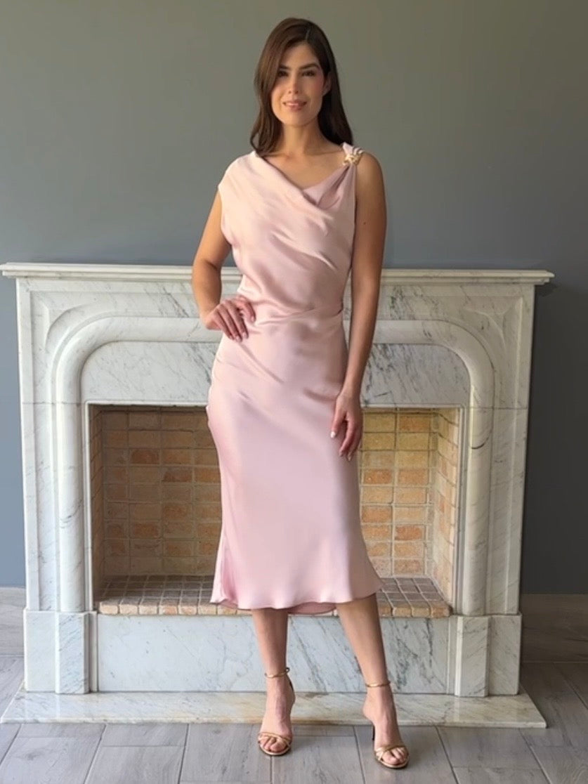 VESTIDO ROSA 13259