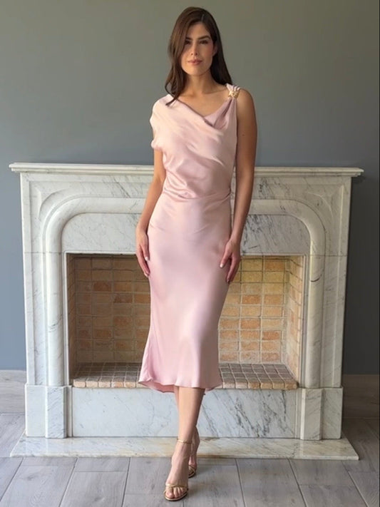 VESTIDO ROSA 13259