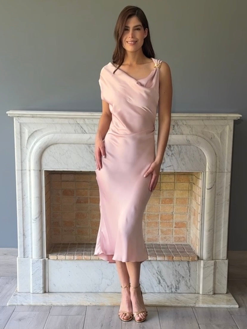 VESTIDO ROSA 13259