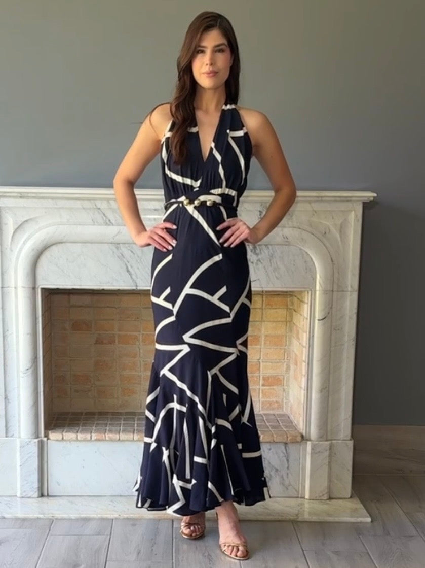 VESTIDO ESTAMPADO 12301