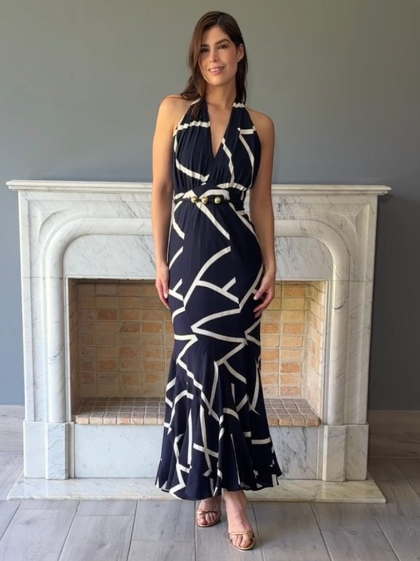 VESTIDO ESTAMPADO 12301