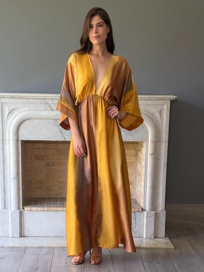 VESTIDO AMARILLO D8999