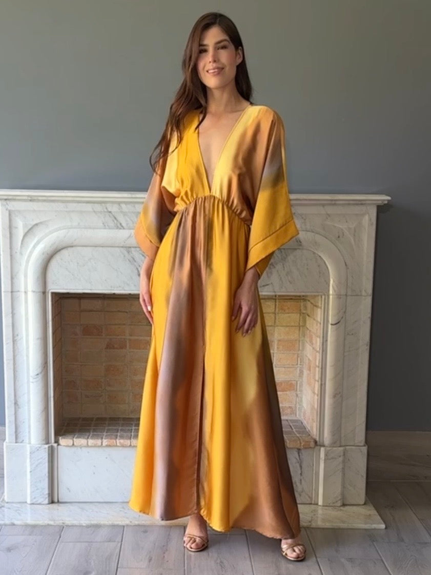 VESTIDO AMARILLO D8999